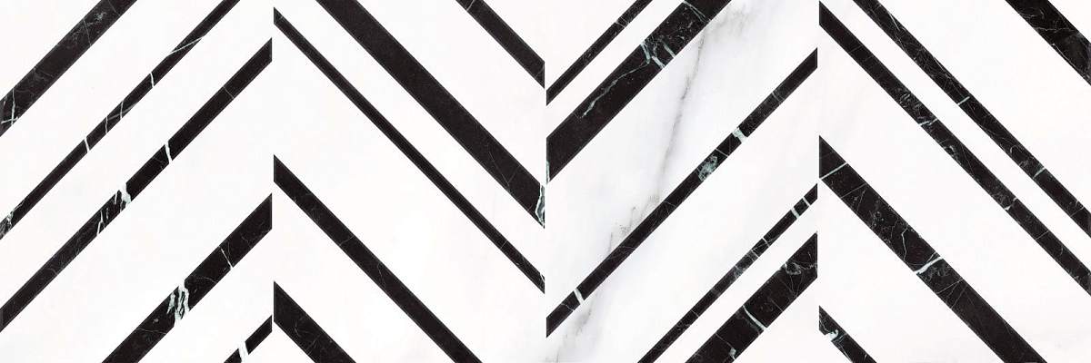 Gatsby Черно-белый GTU441 25x75