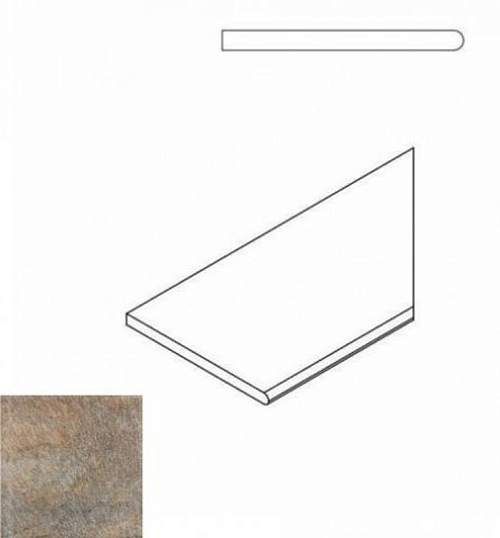 Бортик District Emerald Bor. Round Dx Закругл Правый 620090000264 30x60