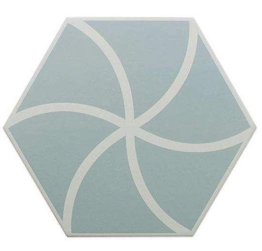 Fancy Waves Blue Керамогранит 20x23