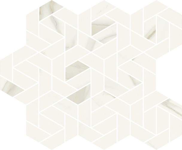 Мозаика Metropolis Calacatta Gold Icon 620110000152 28,6x34,7