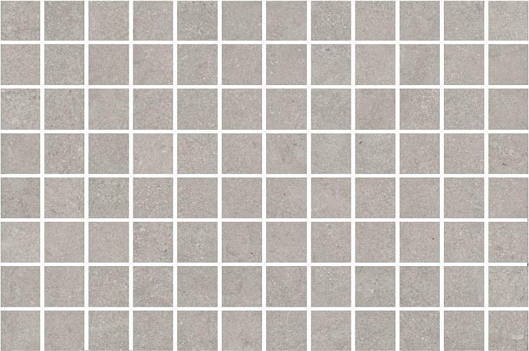 Декор Мозаика Матрикс Мозаичный Серый 20x30