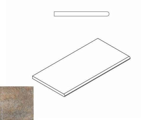 Бортик District Emerald Bor. Round Закругл 620090000263 30x60