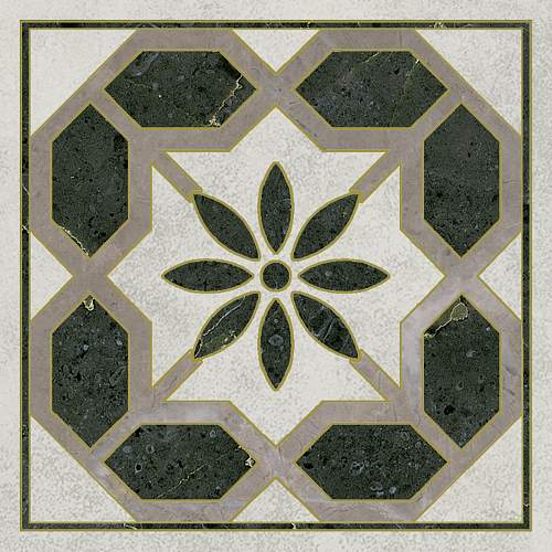 Вставка Серенада 3 OS\A312\SG606220RL Лаппатированный Обрезной 7,2x7,2