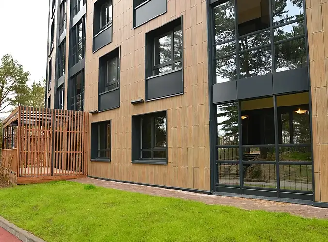 Граните Вуд Классик Охра SR Структур Рект Керамогранит 19,5x120