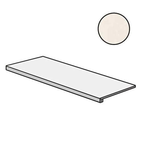 Бордюр Nuances Bianco G.One Tor.Sq. NU01GT2 33x120