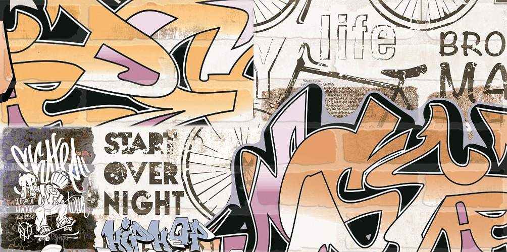 Панно 1 Брикстори 7361-0002 (из 2-х плиток) 60х60