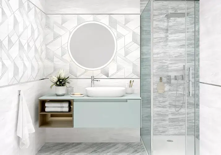 Панно Interni Silver S/2 (из 3-х плиток) SW9INR15 Глянцевая 50x50