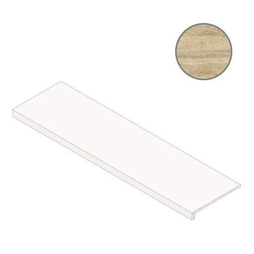 Ступень фронтальная Charme Advance Travertino Romano Scal.160 Front Nat 620070002011 33x160