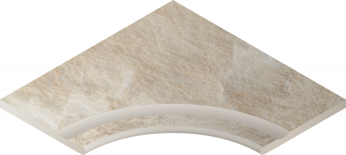 Бортик Magnetique White Bor. Svasato Ang.Round 30 С выемкой Угл Закругл 620090000196 60x60