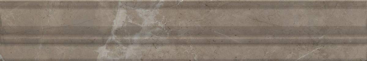 Бордюр Серенада BLC033R Бежевый Тёмный Глянцевый Обрезной 5x30