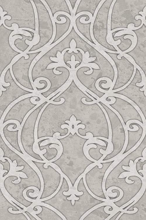 Декор Ферони OS\B260\8348 Серый Матовый 20x30