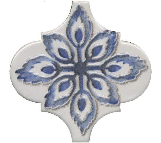 Декор Арабески Майолика 4 VT\A319\65000 6,5x6,5