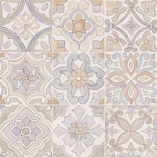 Декор Newcon Пэчворк Холодная Гамма 7РЕК (Микс 3) K947852R 60x60