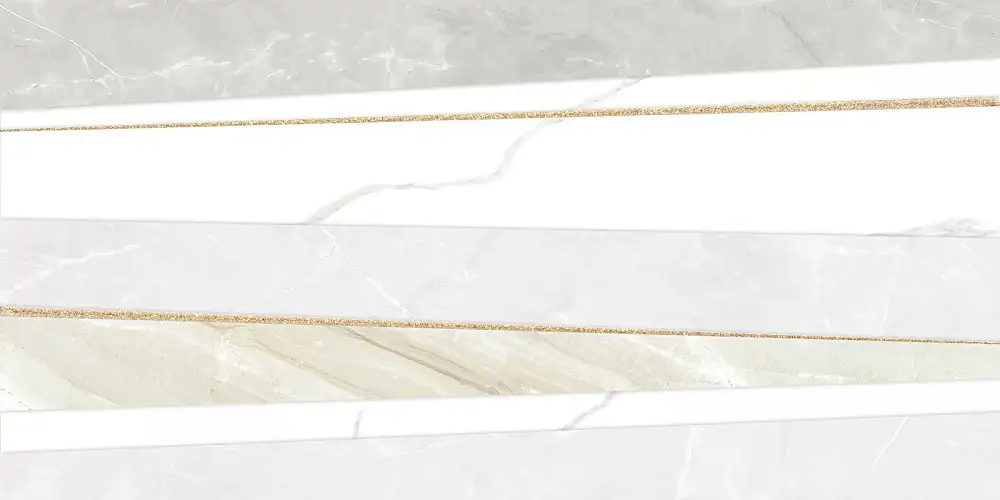 Декор Bayron Gold DW9BAO09 Глянцевая 25x50