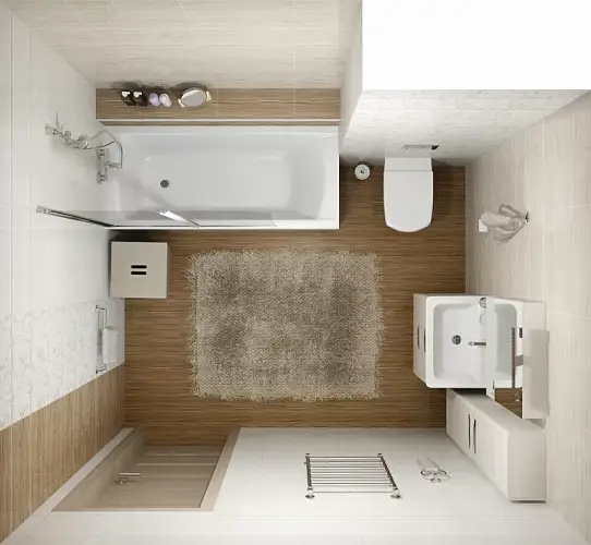 Бордюр Plesso Бежевый BWU53PLS004 Глянцевый 6,7x50