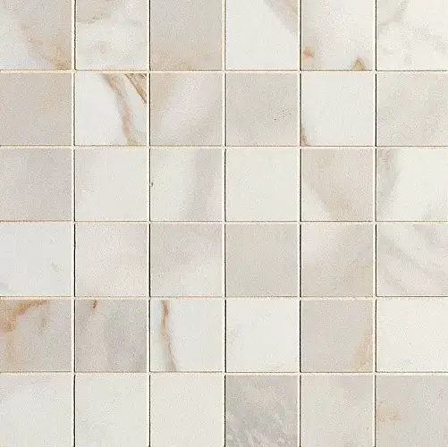 Roma Stone Calacatta Oro Macromosaico Satin fQXD 30x30