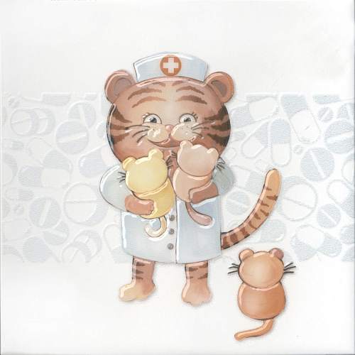 Декор Айболит 2 VT\A502\5009 20х20