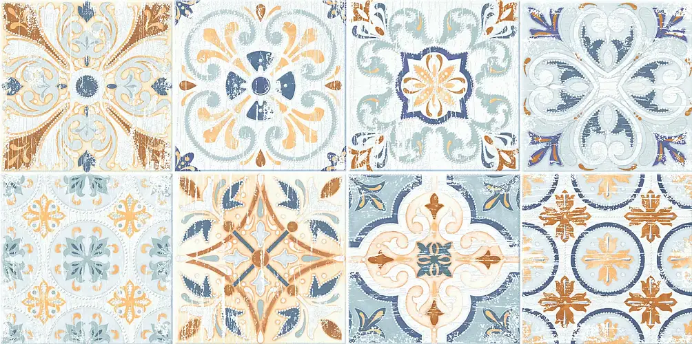 Portland Mix WT9POT55 Матовая Рельефная 24,9x50