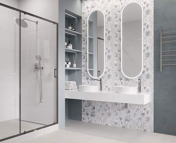 Декор Evolution Aquarelle blanco VT\A659\48018R Матовый 40x80