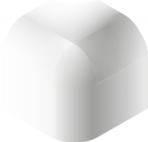 Вставка Chame Deluxe Arabescato White Spigolo A.E. Lucido 600090000856 1x1