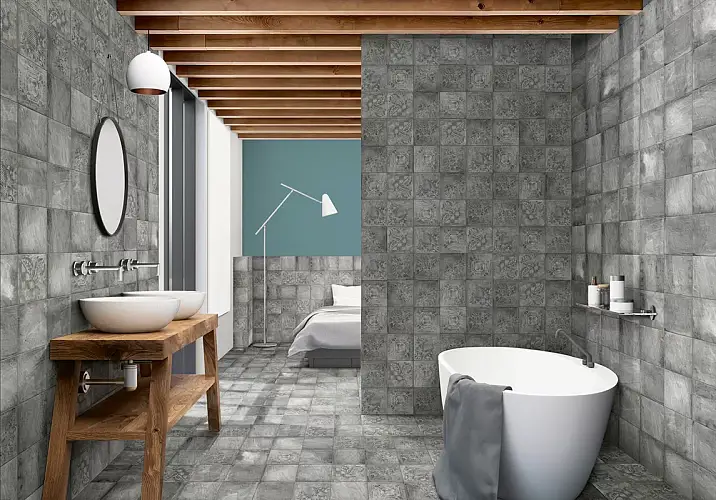 Forli White Satin PT02781 20x20