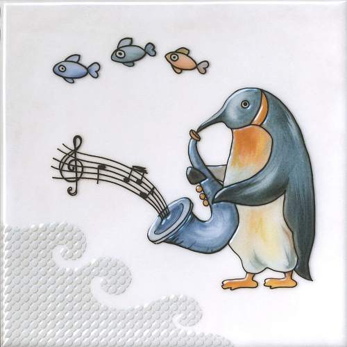 Декор Симфония 5 VT\A484\5232 Глянцевый 20х20