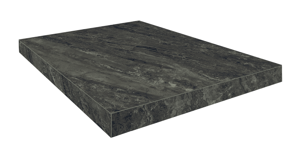 Ступень угловая правая Флоренция Чёрный / Firenze Nero Scal.90 Ang.Dx 33x90