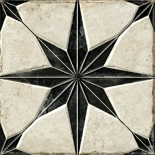 FS Starlight Black LT 40465 Матовый Рельефный Керамогранит 22,3x22,3