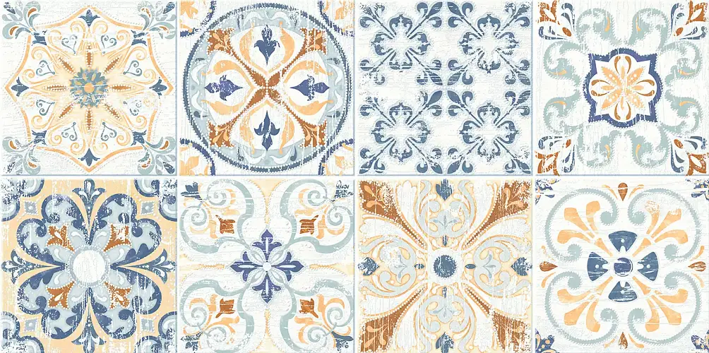 Portland Mix WT9POT55 Матовая Рельефная 24,9x50