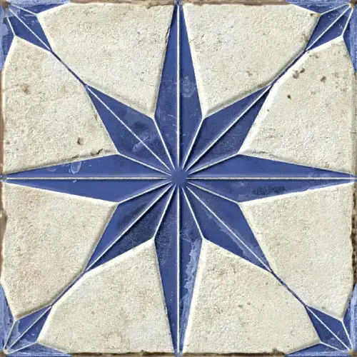 FS Starlight Blue LT 40466 Матовый Рельефный Керамогранит 22,3x22,3