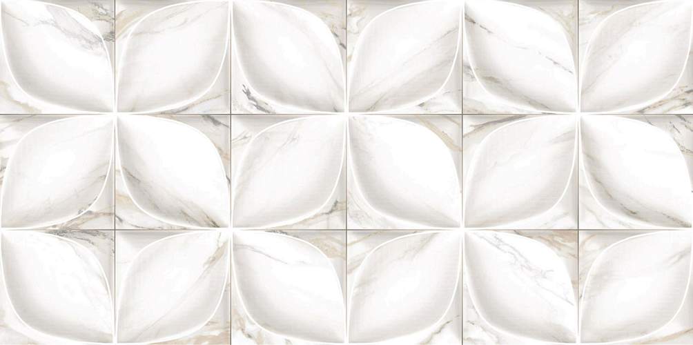 Laura Белый TWU09LAR014 Глянцевая 24,9x50