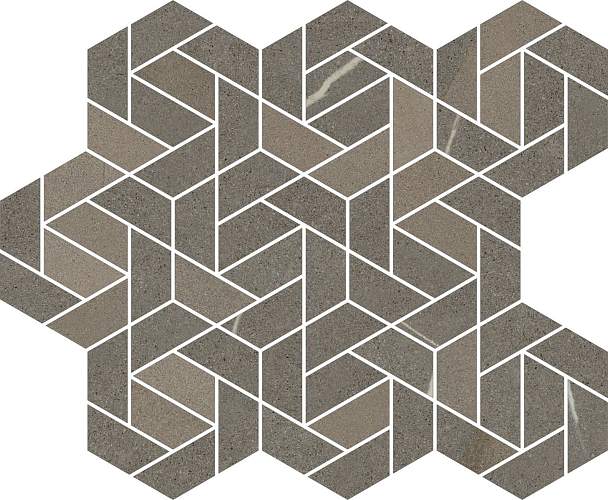 Мозаика Metropolis Arcadia Brown Icon 620110000157 28,6x34,7