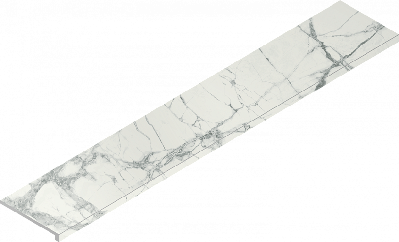 Ступень фронтальная Charme Deluxe Invisible White Scal.160 Front Nat 620070001639 33x160