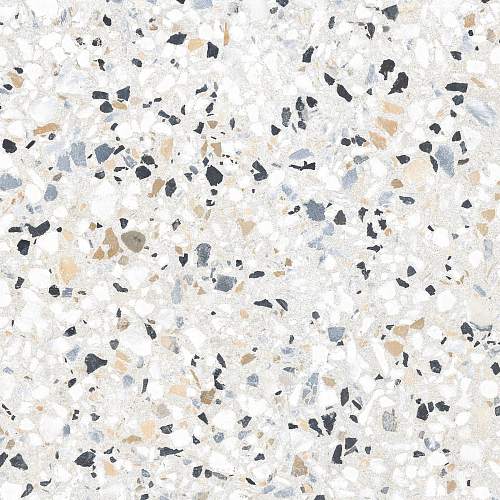 Terrazzo Белый GFU6060TRZ07L Лаппатированный Керамогранит 60x60