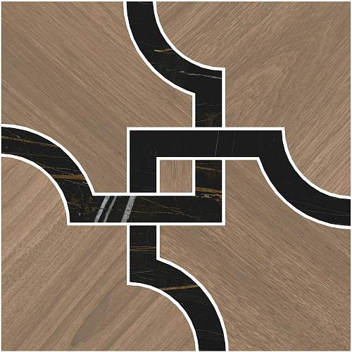 Декор Монтиони Наборный Матовый 1 ID133 30x30