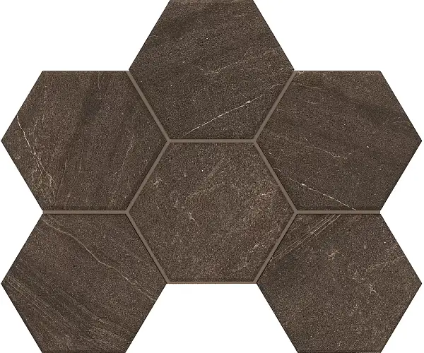 Мозаика Gabbro GB04 Hexagon Неполированная (5х5) 25x28,5