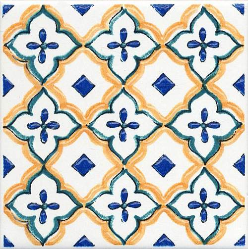 Вставка Капри Майолика STG/A491/1146H 9,8x9,8