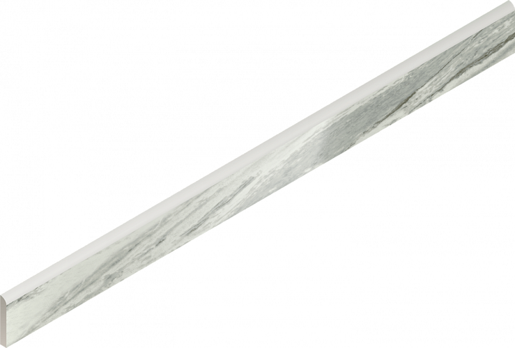 Плинтус Skyfall Bianco Paradiso Battiscopa Lux Rett 610130004596 7,2x80