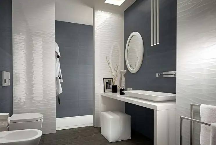 Lumina 75 Line White Gloss fK1C 25x75