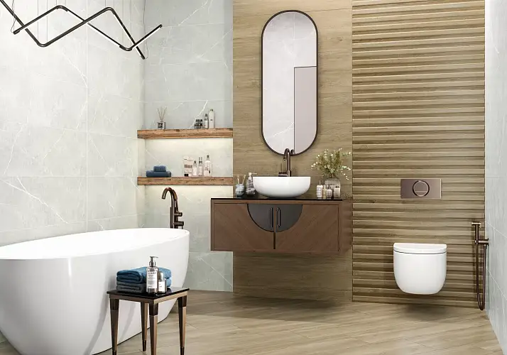 Woodstyle Nut Strip WT93WOS55 Матовая Рельефная 30x90