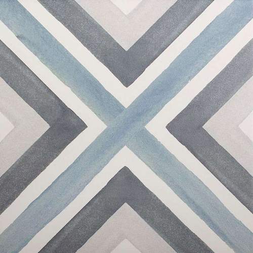 Aquarel Blue Керамогранит 20x20