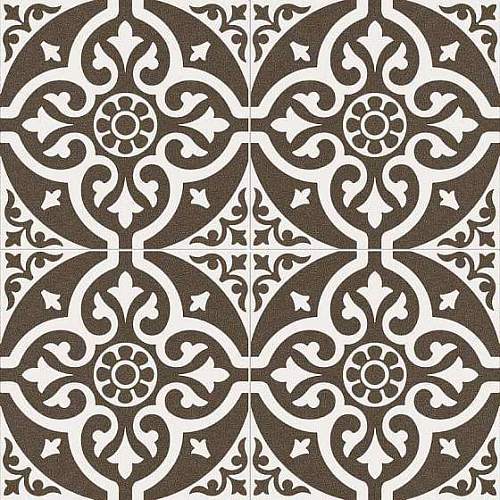 Chic Chester Black Плитка напольная 45x45