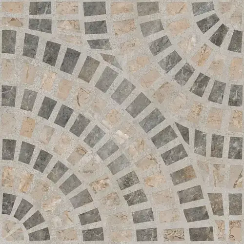Marble-Beton Декор Круговой Темный Лаппато Ректификат K949793LPR Керамогранит 60x60