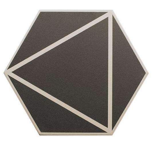 Fancy Lines Graphite Керамогранит 20x23