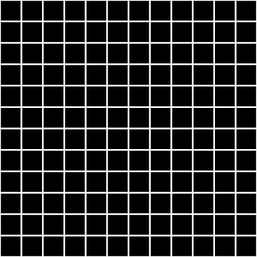 Мозаика Темари Черный Матовый 20071 29,8x29,8