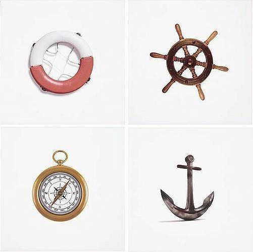 Decor Mix Marine Blanco A019249 20x20