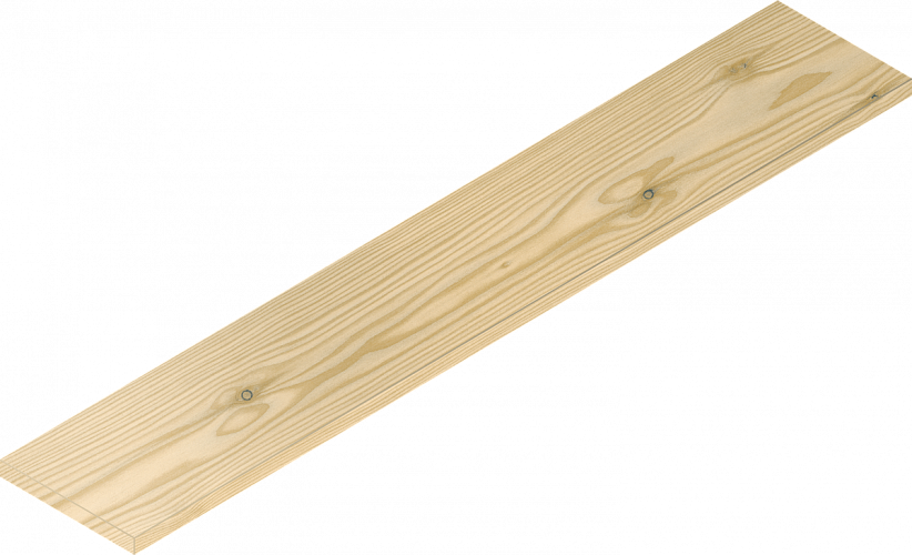 Ступень угловая левая Skyfall Larice Scal.160 Ang.Sx Nat 620070001541 33x160