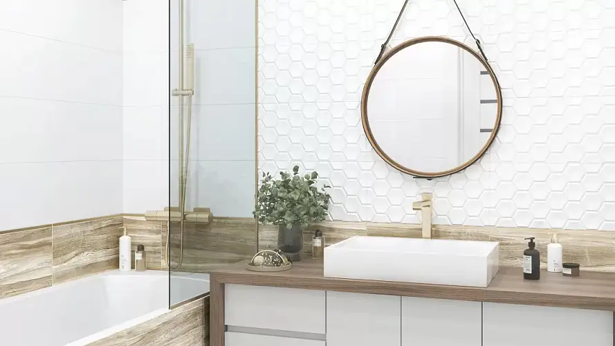 Bilbao Многоцветный 8,5 мм TWU09BLB014 Глянцевая 24,9x50