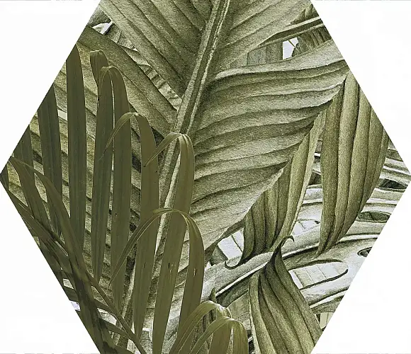 Hex.Vegetal Trend Green Керамогранит 25,8x29
