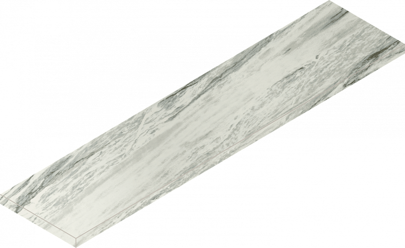 Ступень фронтальная Skyfall Bianco Paradiso Scal.120 Front Cerato 620070001553 33x120